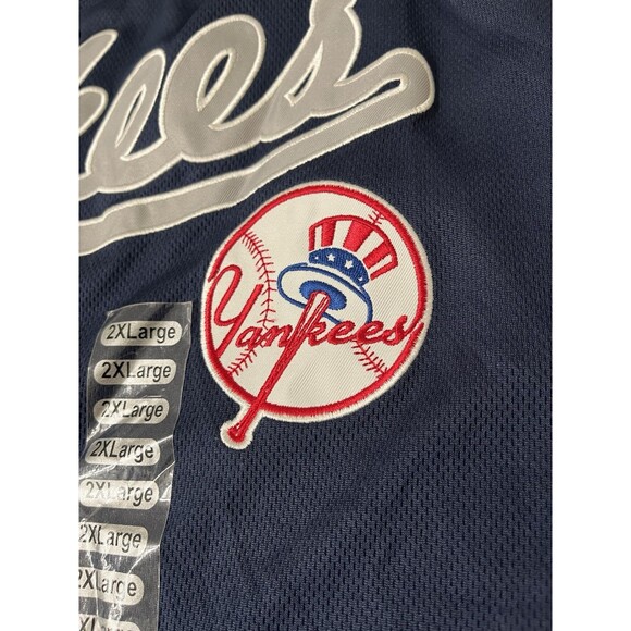 NWT Nike New York Yankees Jersey Mens 2XL XXL MLB Official Baseball - Picture 5 of 14